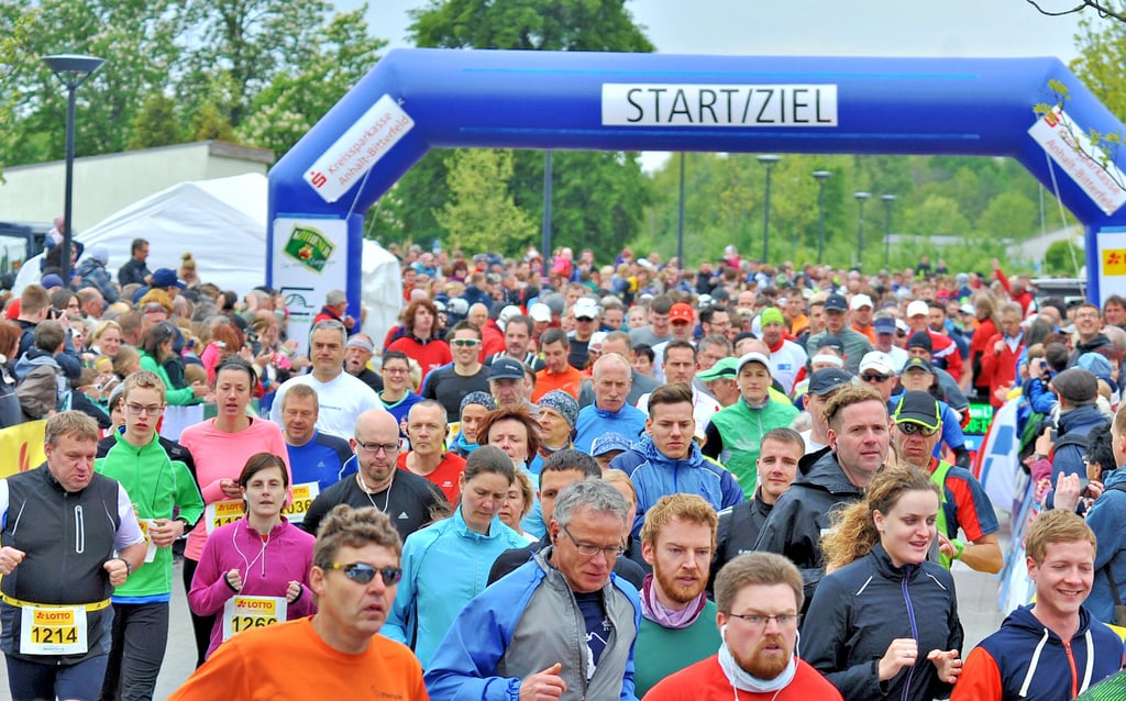 Der Start beim letzten Goitzsche Marathon - folgt im Oktober endlich der nächste Lauf?