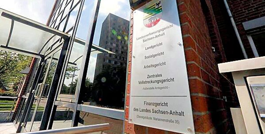 Das Landgericht in Dessau.