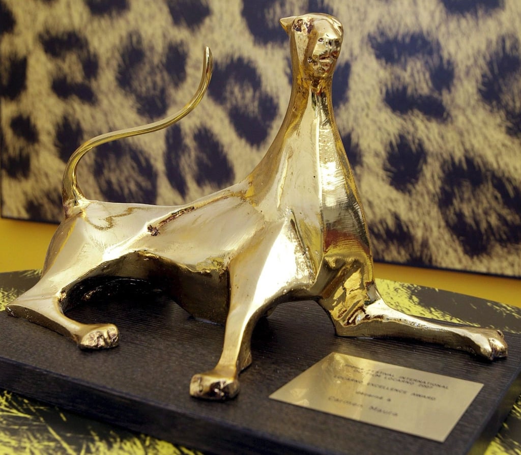 Der Goldene Leopard, Hauptpreis beim jährlichen Filmfest von Locarno.