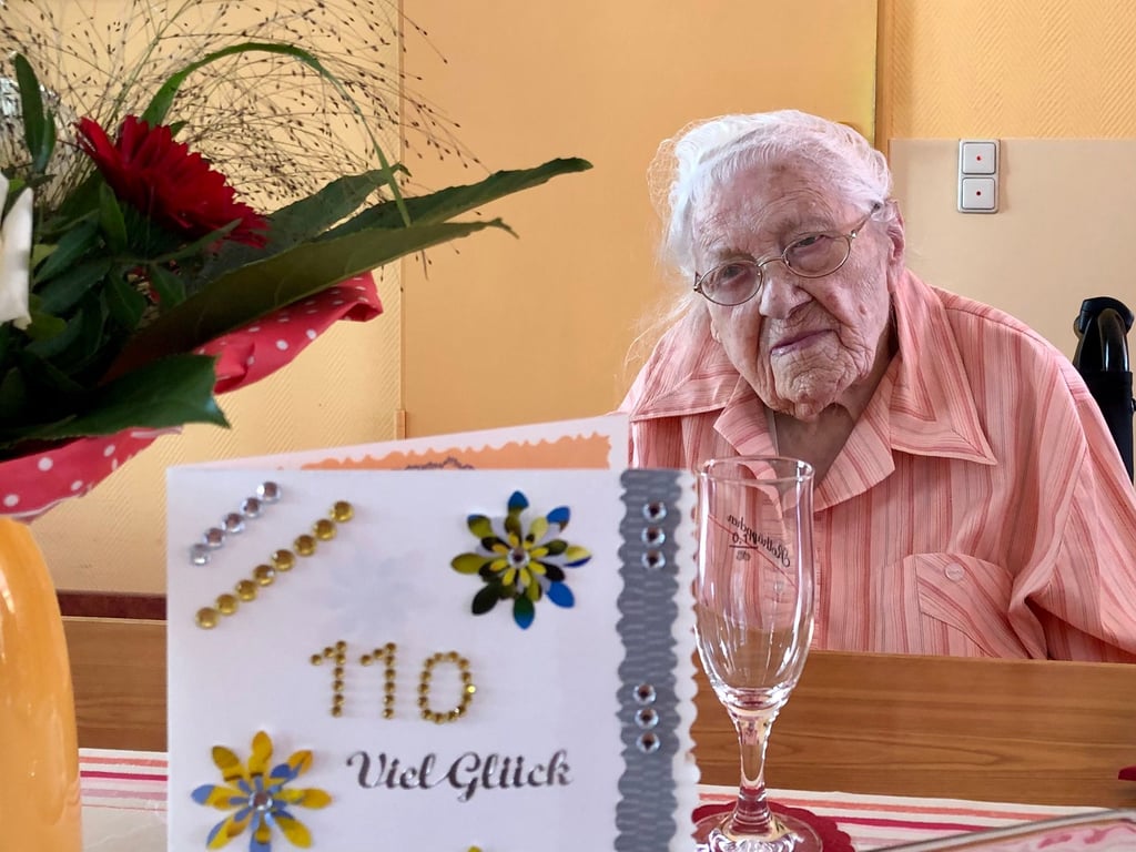 Hilda Wesser aus Zeitz konnte am Sonnabend ihren 110. Geburtstag feiern. 