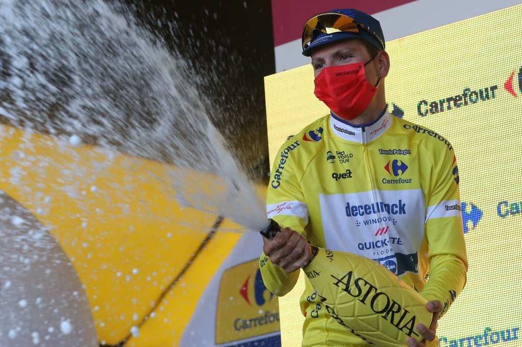 Joao Almeida führt die Gesamtwertung der Polen-Rundfahrt weiter an.