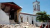 Eine beschädigte Kirche im Les Cayes auf Haiti.