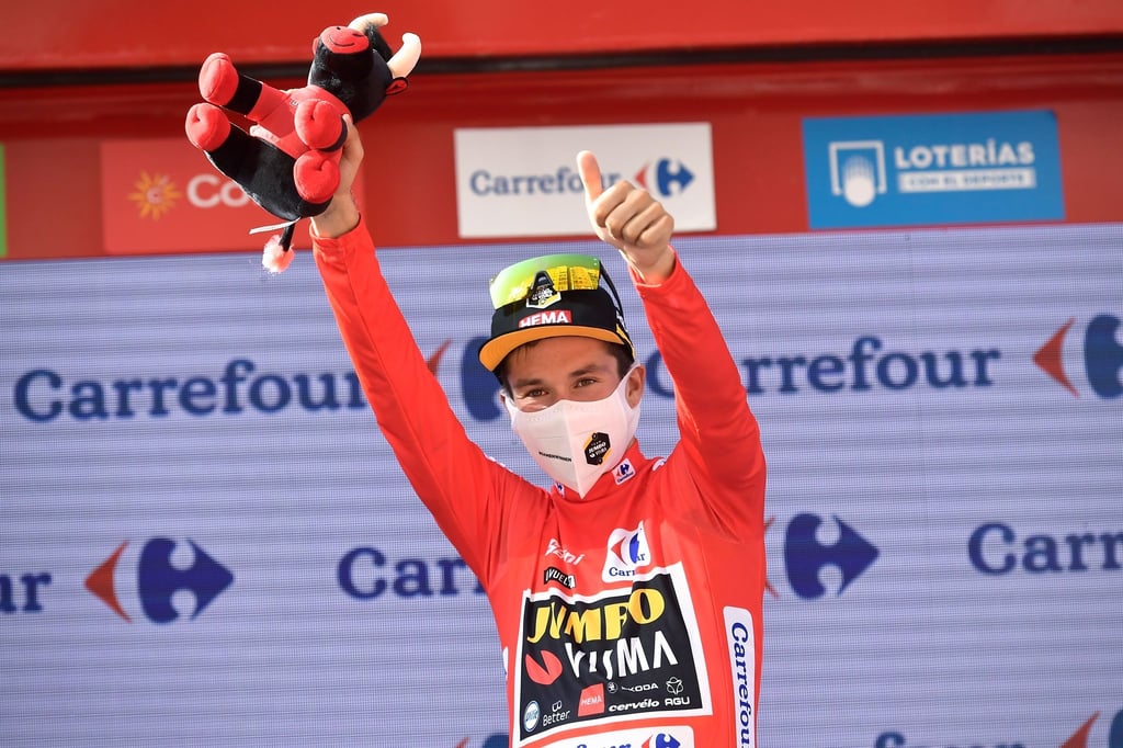 Primoz Roglic hat schon zum Auftakt der Vuelta das Rote Trikot übernommen.