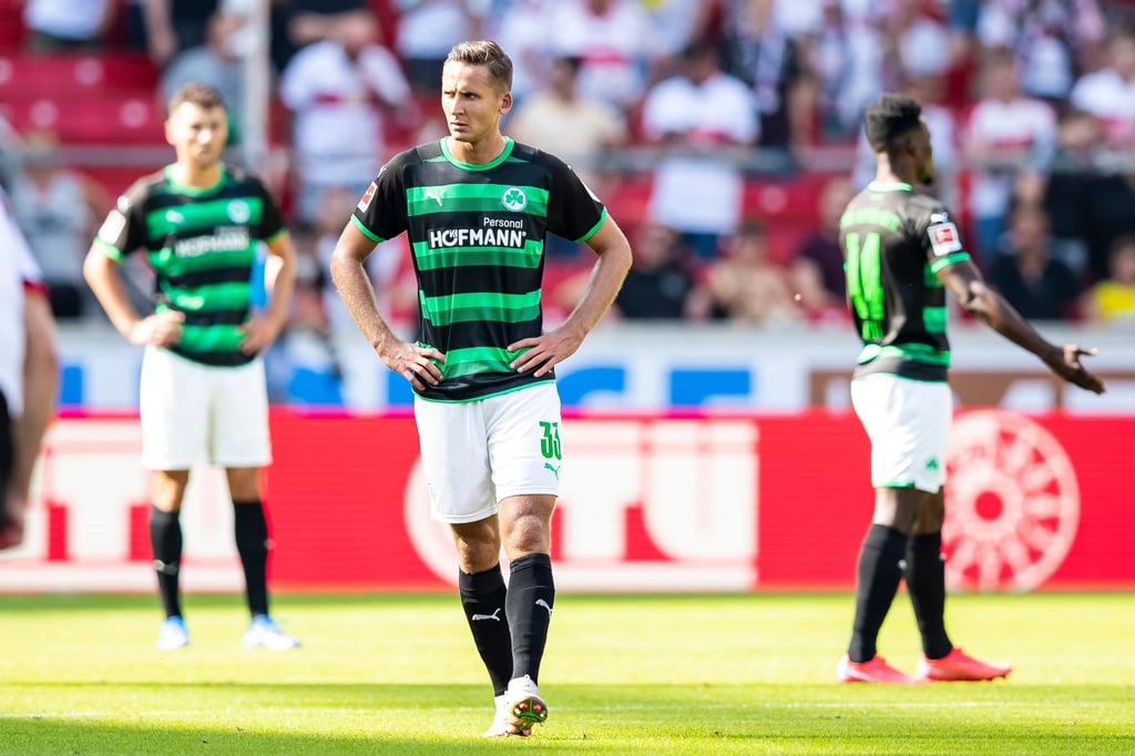 Die SpVgg Greuther Fürth verlor deutlich in Stuttgart.