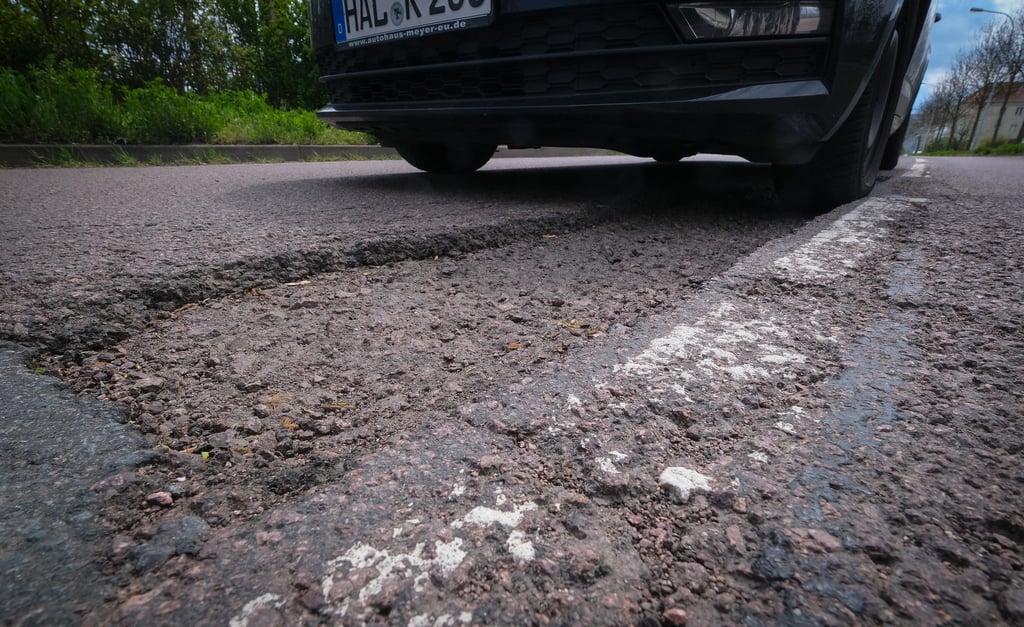 Die Straße in Kühren muss saniert werden.