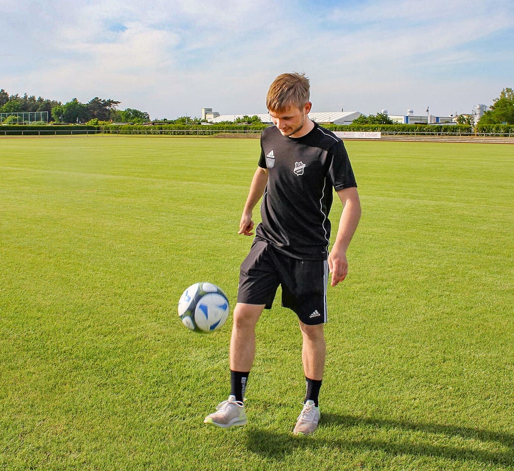 Kann mit dem Ball umgehen: Emil Beetz