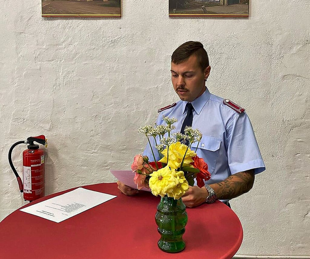 Wehrleiter Mario Böhnstedt zog eine erfolgreiche Bilanz der vergangenen Monate und seiner noch jungen Amtszeit.