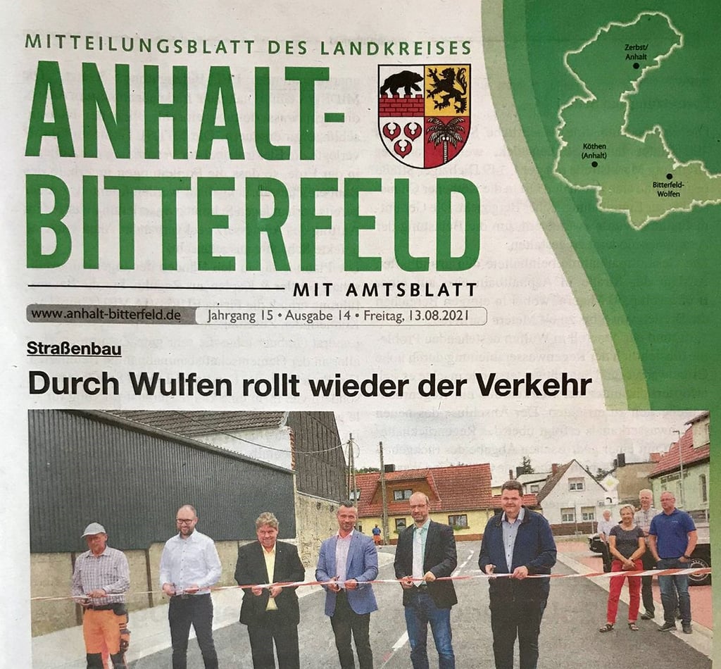 So sieht das aktuelle Amtsblatt aus.