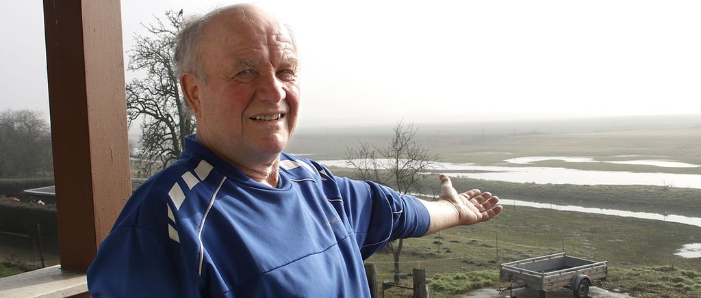 Beim diesjährigen Frühjahrshochwasser mahnte Dietmar Neubauer aus Loitsche den fehlenden Ohredeich an. Im Jahr 2013 stand sein Haus 1,5 Meter im Hochwasser.