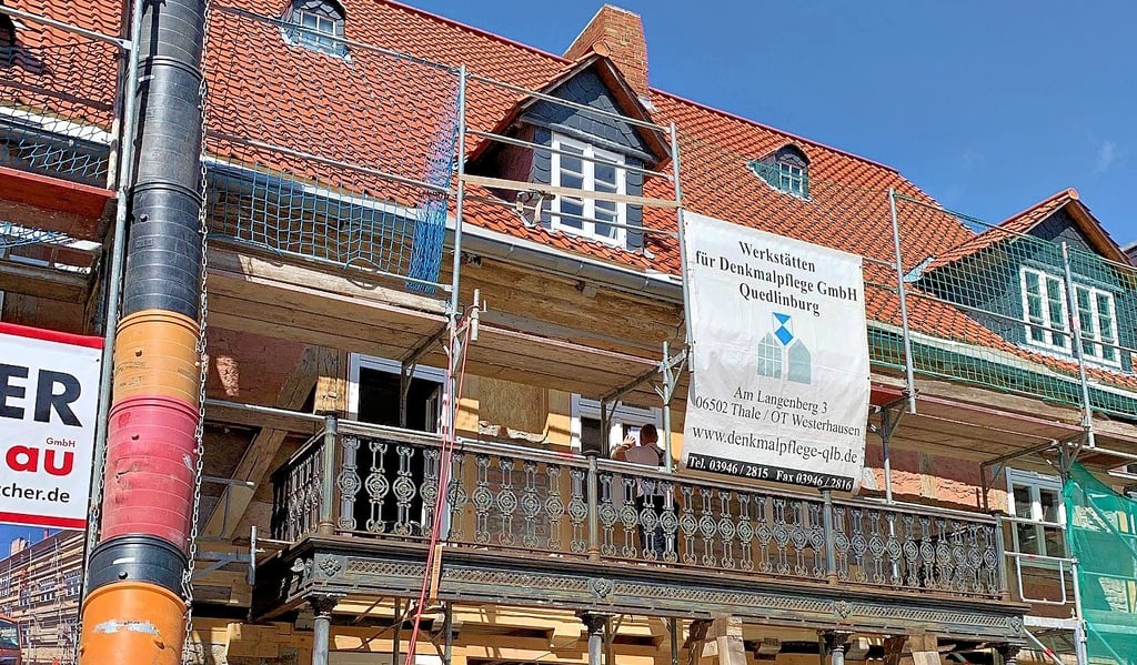 Der Marienhof in Ilsenburg ist eine Großbaustelle. Mit Hilfe eines Museumsförderprogramms des Bundes werden die Räume des Kunstgussmuseums, das zuvor den Namen Hütten-und Technikmuseum getragen hat, saniert.