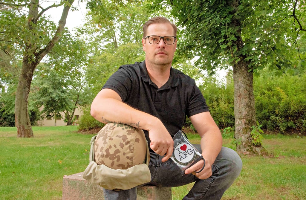 Der Dessauer Reserveoffizier Jörg Schnurre war zwischen 2010 und 2011 im Afghanistan-Einsatz.