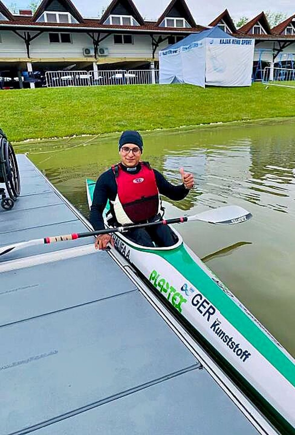 Anas Al Khalifa bei der EM in Poznan