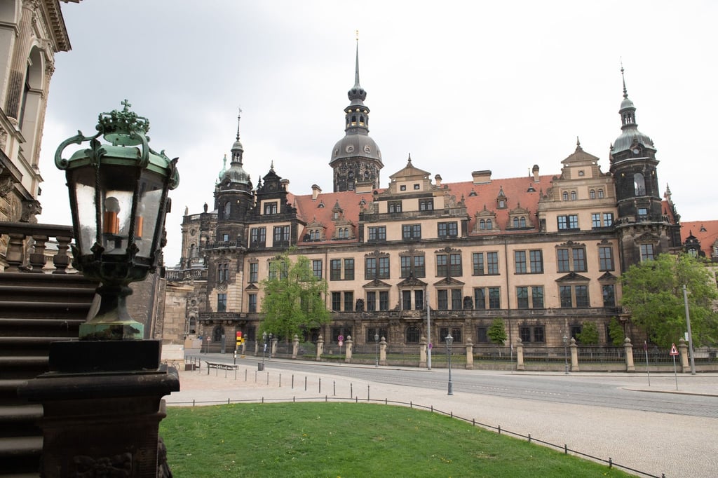 Das Residenzschloss mit dem Grünen Gewölbe war Schauplatz eines spektakulären Kunstdiebstahls.