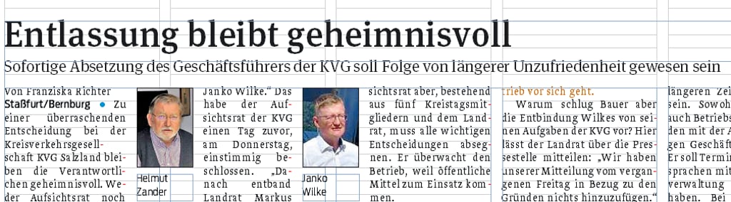 Janko Wilke wurde im Juli abgesetzt als Geschäftsführer der KVG.