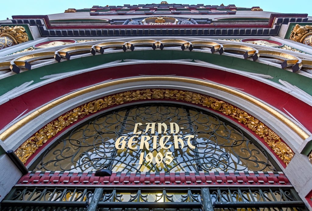 Das Landgericht in Halle.
