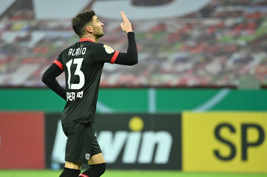 Lucas Alario von Bayer Leverkusen.