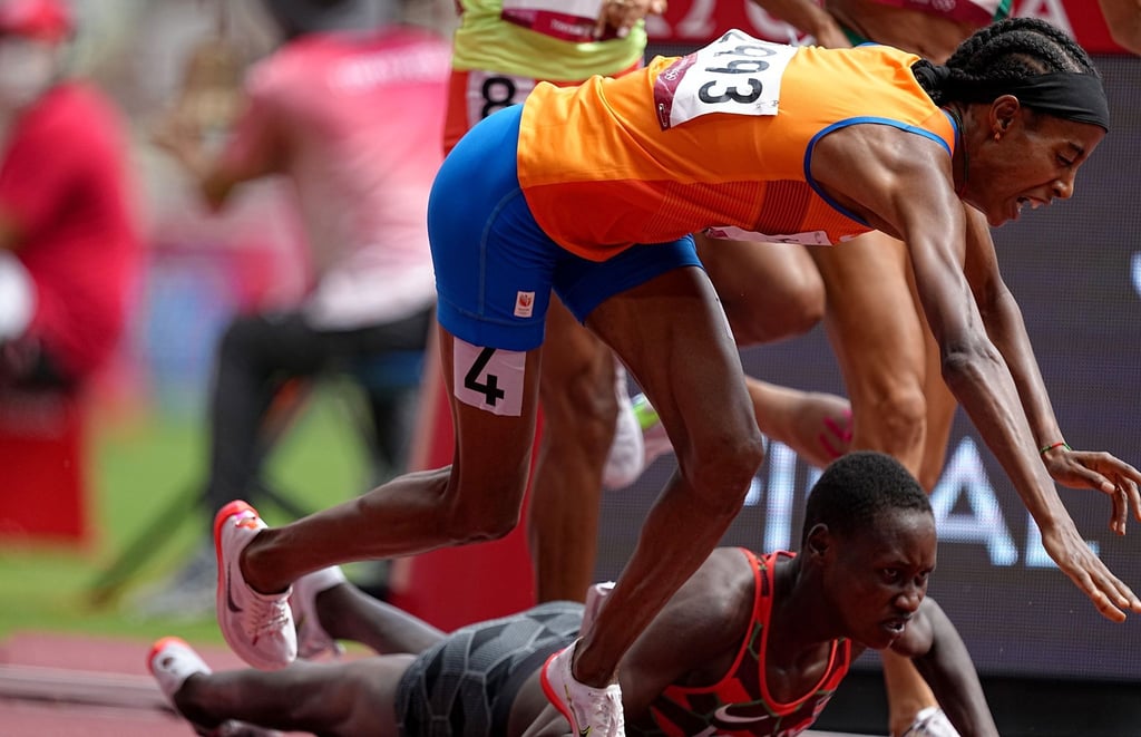 Sifan Hassan stürzte in ihrem Vorlauf über 1500 Meter.