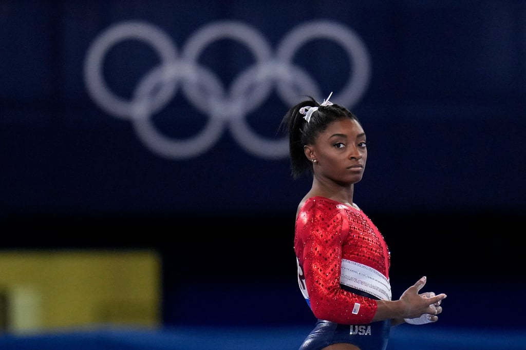 Turnt in Tokio doch noch einmal: Simone Biles.