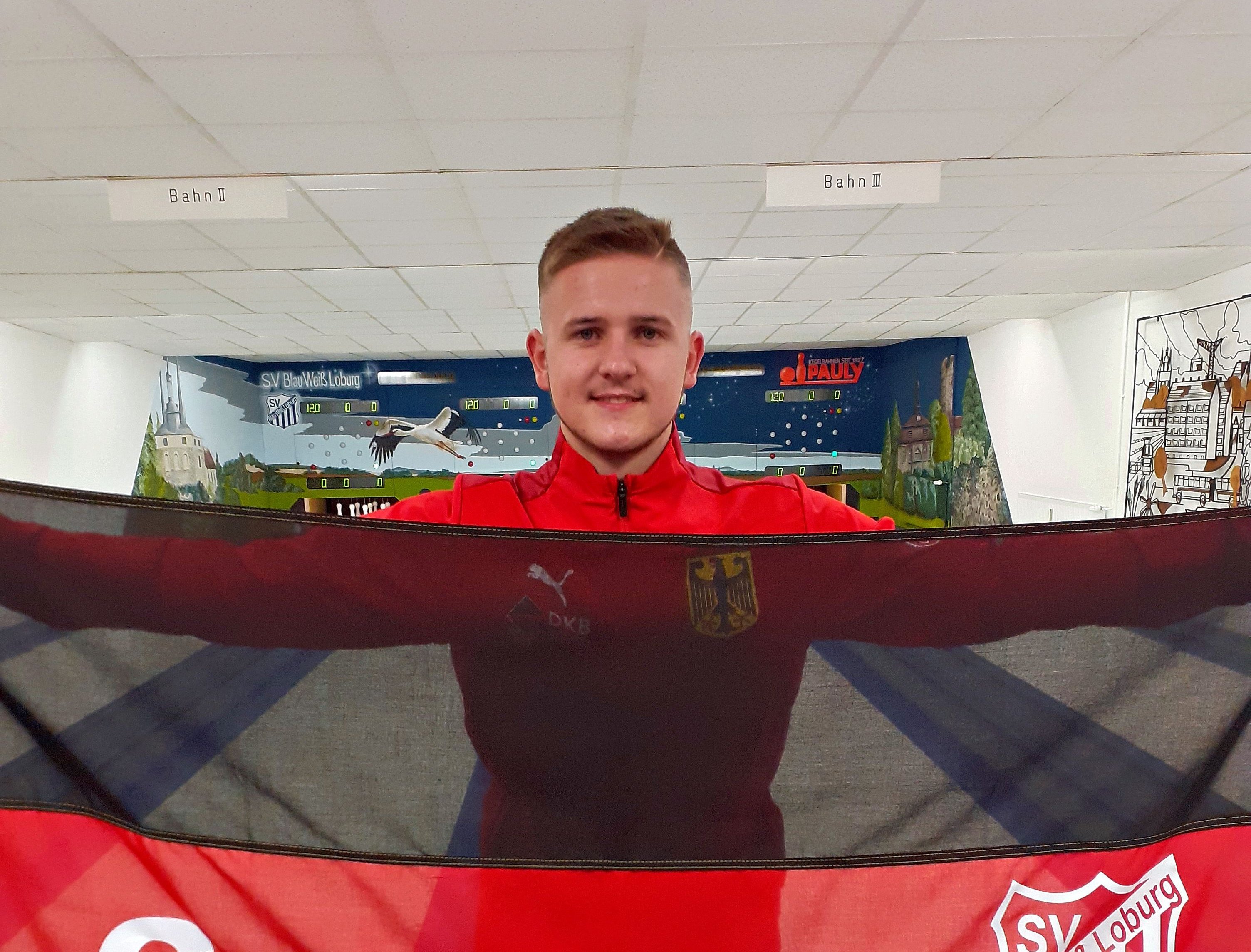 Für Jonas Schön geht WMTraum in Erfüllung