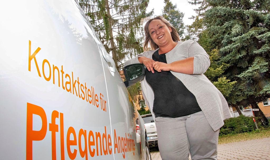 Marina Sander ist ein Ansprechpartner für pflegende Angehörige. Sie hilft, Selbsthilfegruppen zu gründen.