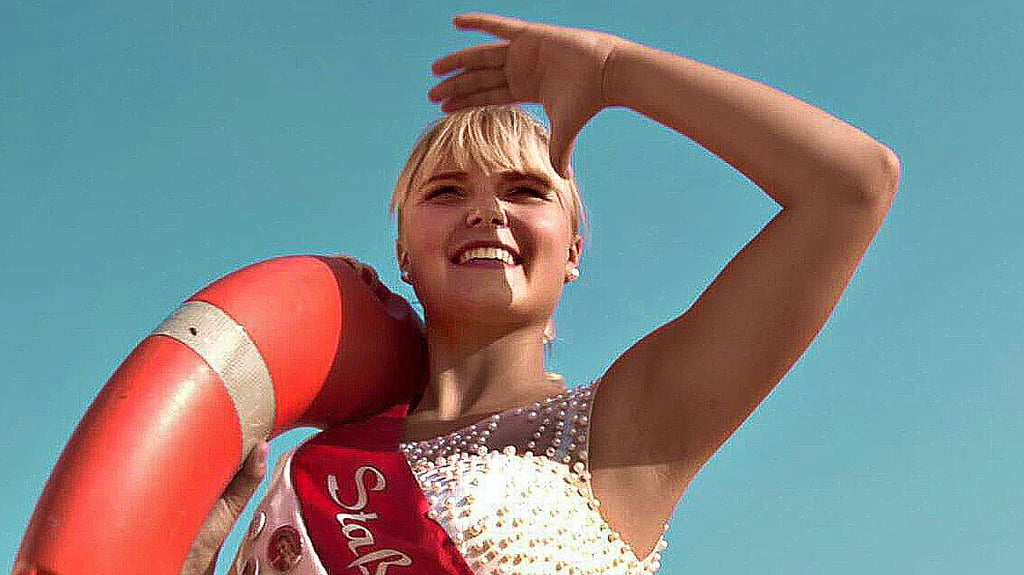 Gute Aussichten für die Salzfee. Jenny Marnitz wird bis 2022 für Staßfurt werben. So auch im Imagefilm. 