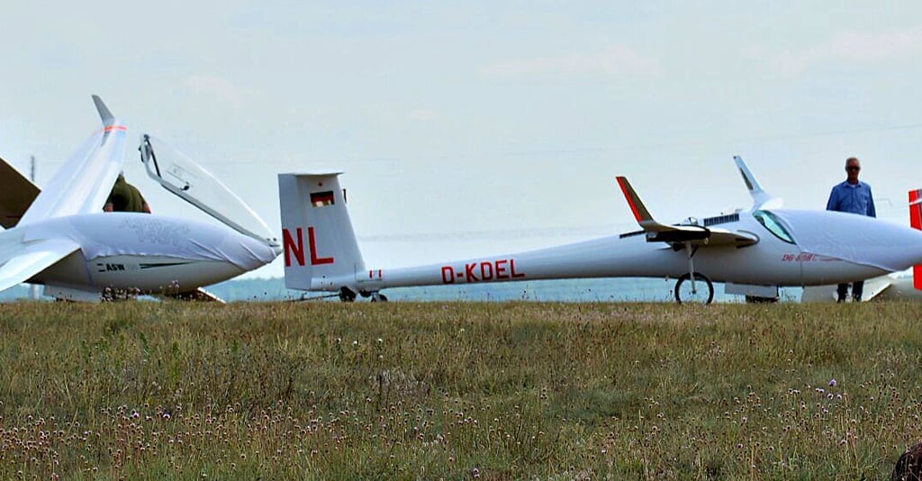 Ein Fliegerclub aus den Niederlanden ist aktuell in Gardelegen zu Gast und nutzt die guten Bedingungen.