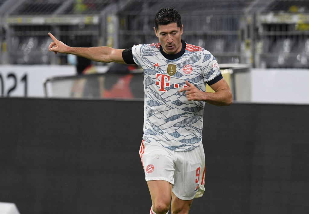 Bayern-Stürmer Robert Lewandowski trifft und trifft und trifft.