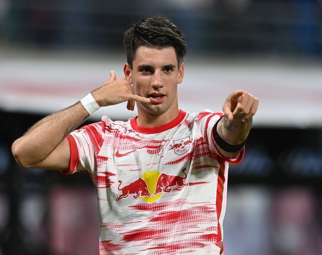 Dominik Szoboszlai steuerte einen Doppelpack zum Leipziger Sieg bei.