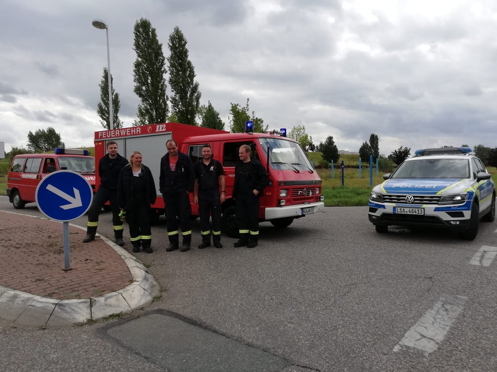 Wegen eines Bombenfundes im Chemie- und Industriepark Zeitz sind Straßen gesperrt.