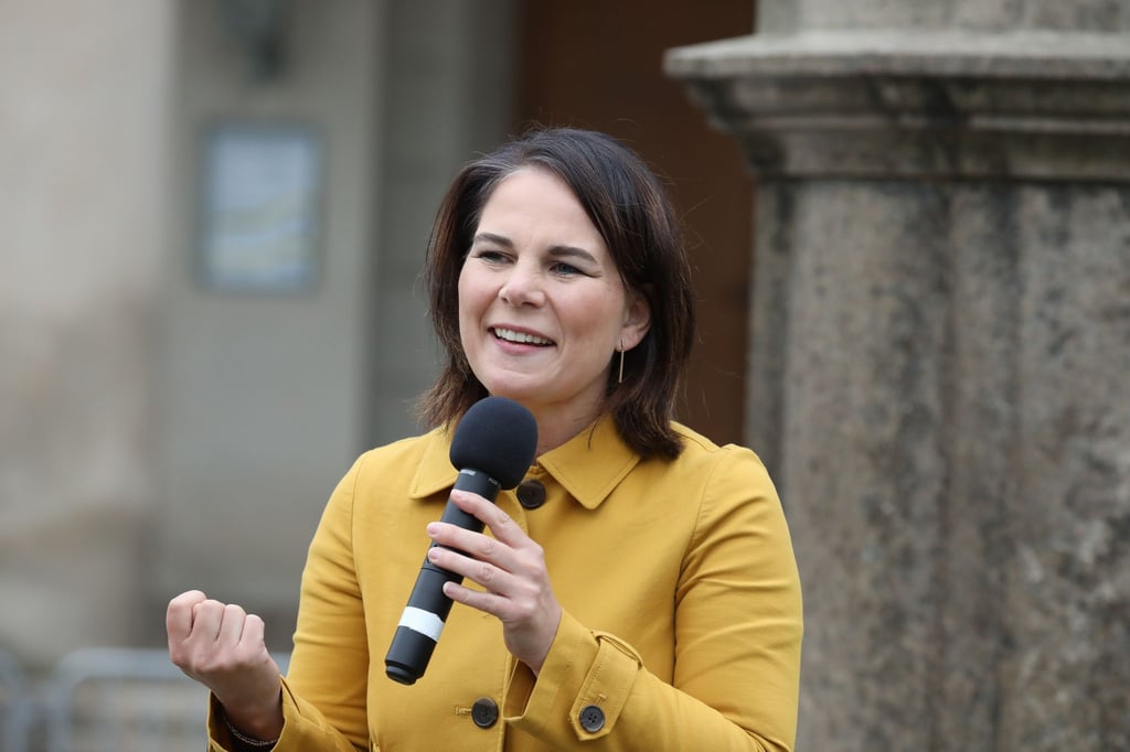 Annalena Baerbock, Kanzlerkandidatin und Bundesvorsitzende von Bündnis 90/Die Grünen.