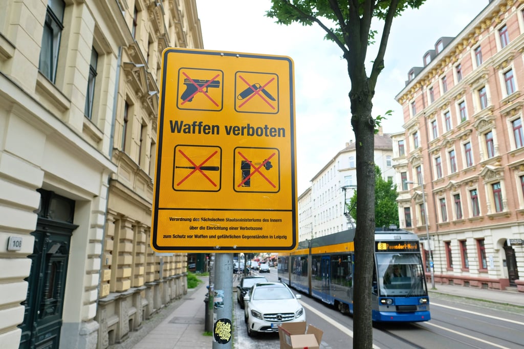 Blick in die Eisenbahnstraße in Leipzig