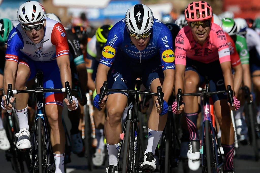 Holte sich bei der Vuelta bereits den zweiten Etappensieg: Fabio Jakobsen (M).