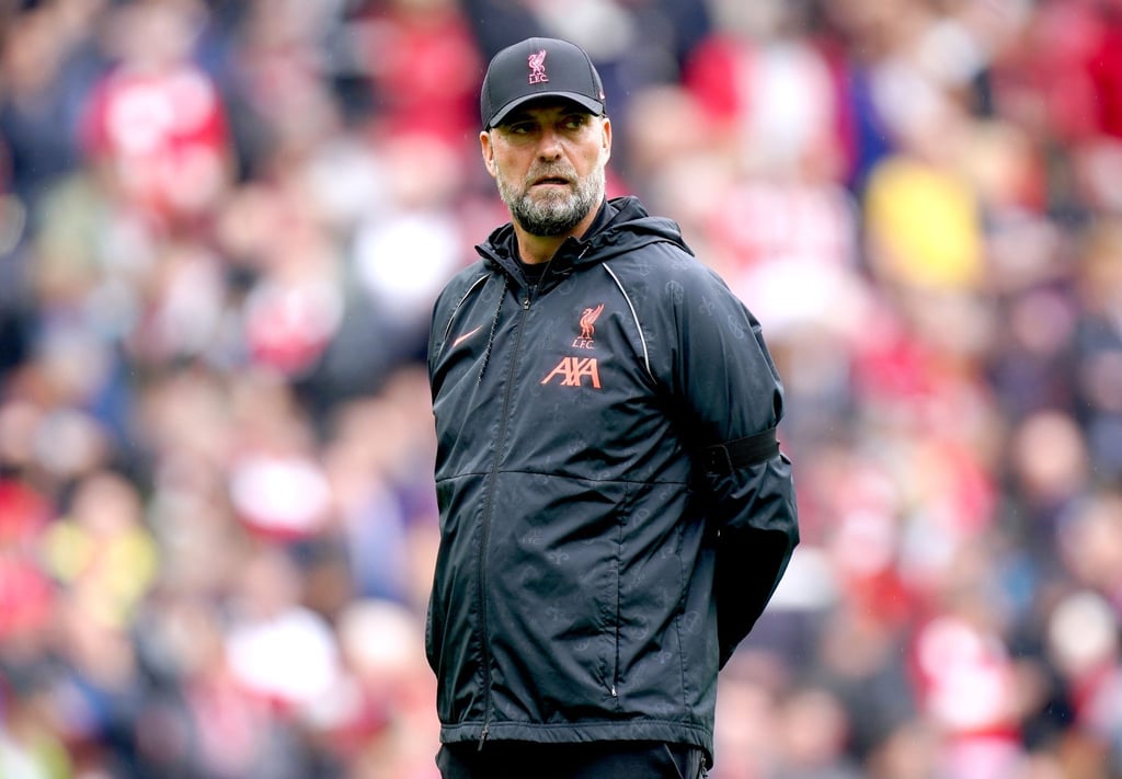 Trainer Jürgen Klopp vom FC Liverpool ohne Brille.