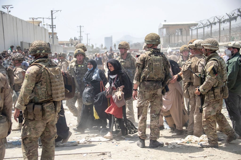 Die Evakuierung von ausreisewilligen Menschen am Flughafen von Kabul dauert an.