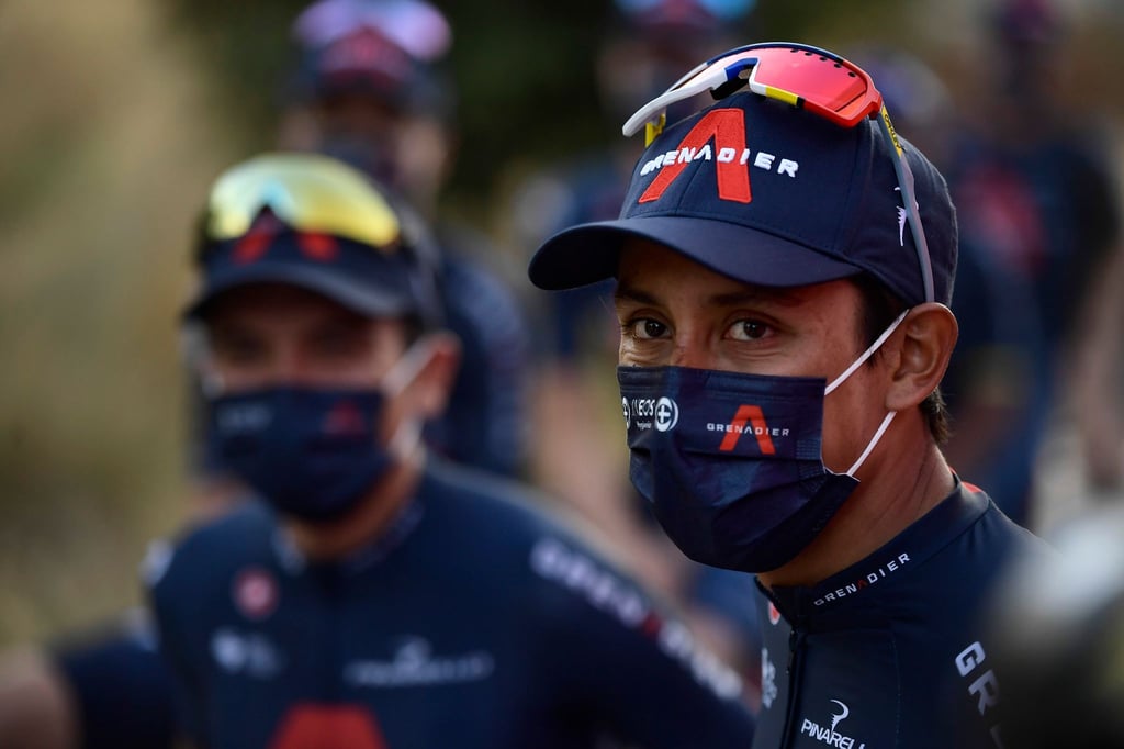 Egan Bernal verlor auf der neunten Vuelta-Etappe mehr als eine Minute auf den Führenden Roglic.