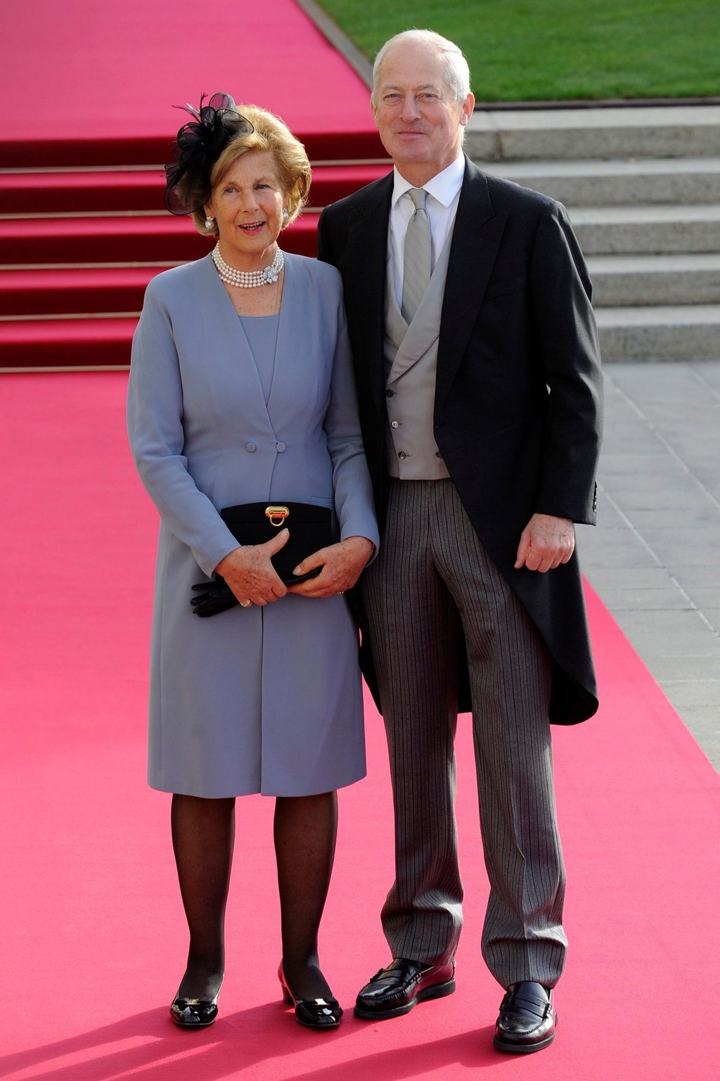 Fürstin Marie an der Seite ihres Mannes Fürst Hans-Adam II. (2012).