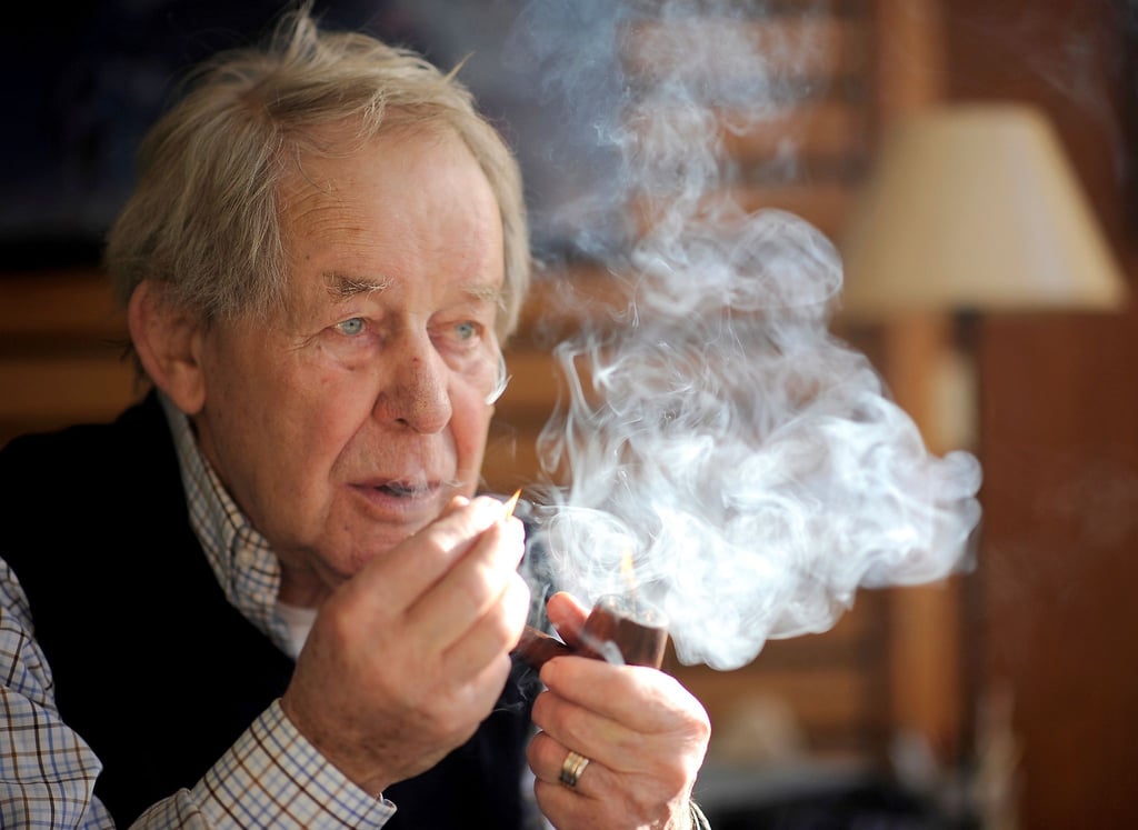 Der Schriftsteller Siegfried Lenz (2010).