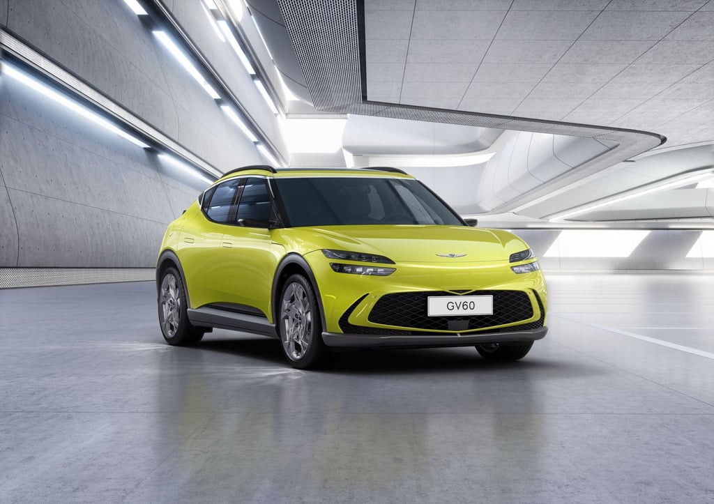 Schnelle Ladezeiten und über 500 Kilometer Reichweite: So will die koreanische Marke Genesis den GV60 starten.