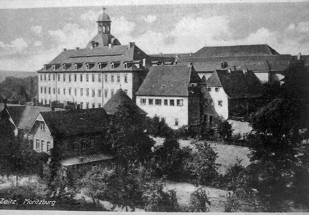 Moritzburg mit Militärkrankenhaus