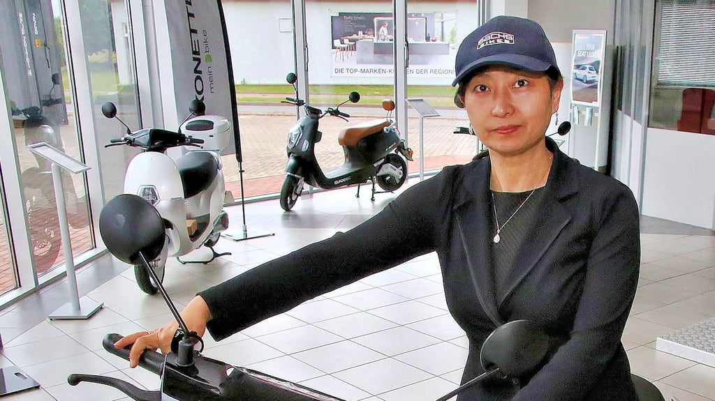 Zweirad-Union-Geschäftsführerin Tao Wang