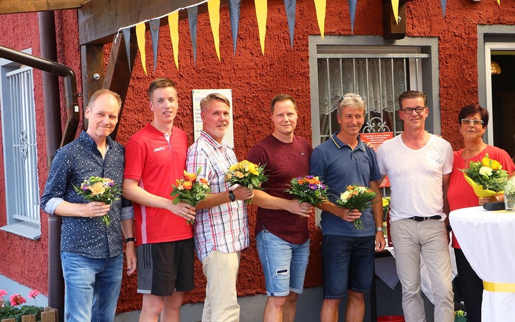 Das Treffen im Tennisclub Jessen wurde ebenfalls genutzt, um den Übungs- und Mannschaftsleitern für ihre Leistungen Danke zu sagen.