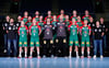 Das neuformierte Team des SC Magdeburg für die Handball-Bundesliga.