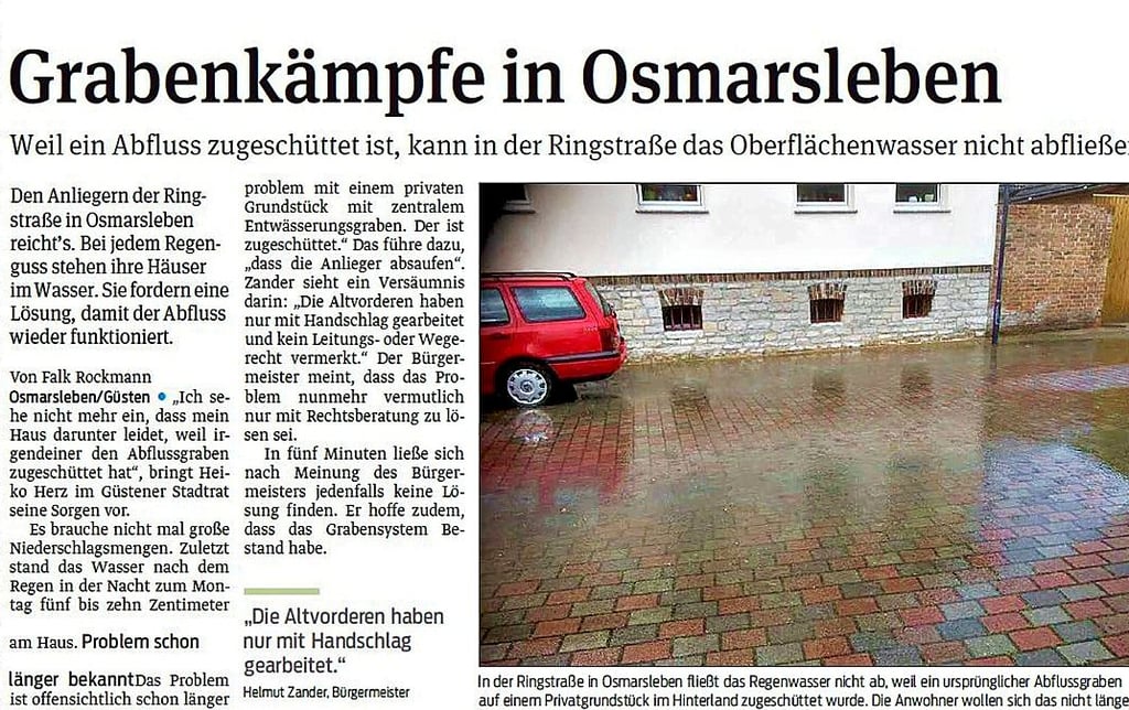 Im Juni wurde das Problem öffentlich besprochen.
