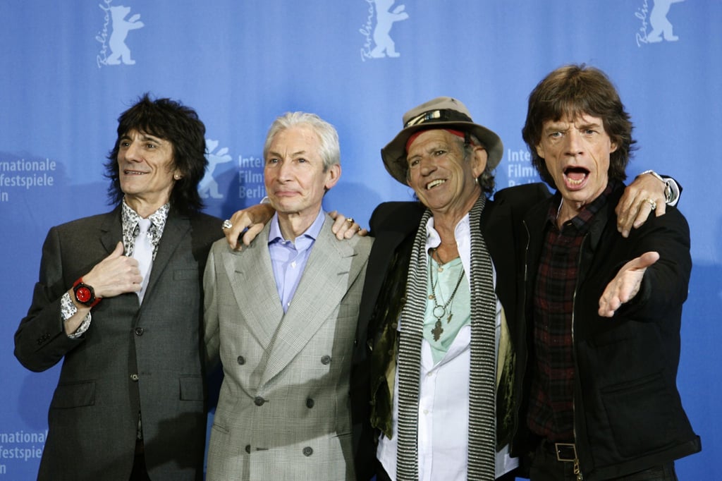 Die Rolling Stones - Ron Wood (l-r), Charlie Watts, Keith Richards und Mick Jagger - 2008 in Berlin. Wie geht es weiter mit der Band?