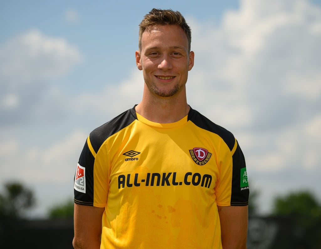 Tim Knipping, Innenverteidiger bei der SG Dynamo Dresden.