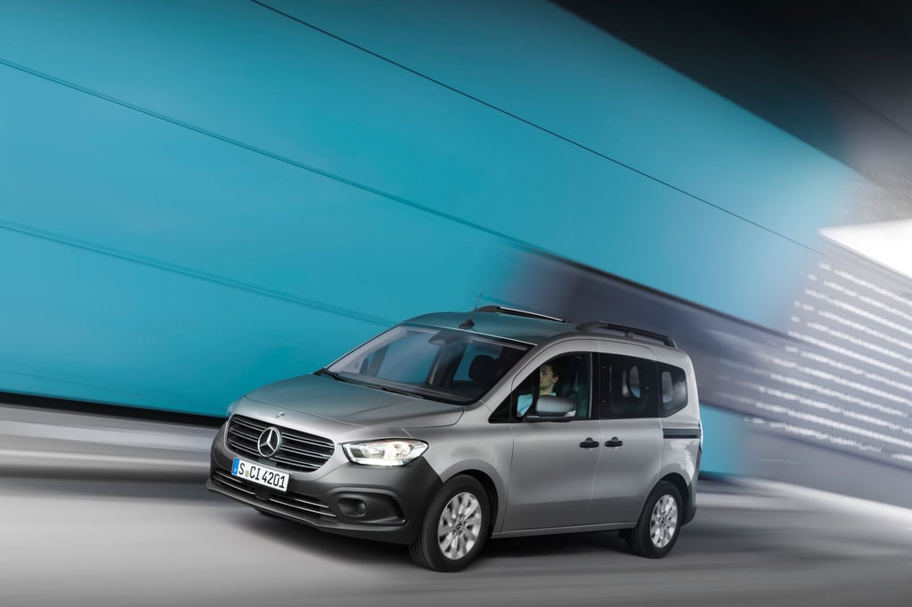 Zweitauflage: Mercedes bringt den Transporter Citan in verschiedenen Ausführungen an den Start, so auch als Kastenwagen oder als Van Tourer (Bild).