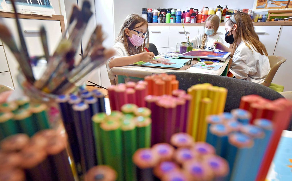 Kinder können auch in der nächsten Woche beim Malsommer im Thronicke-Haus noch einmal Kreativität unter Beweis stellen.