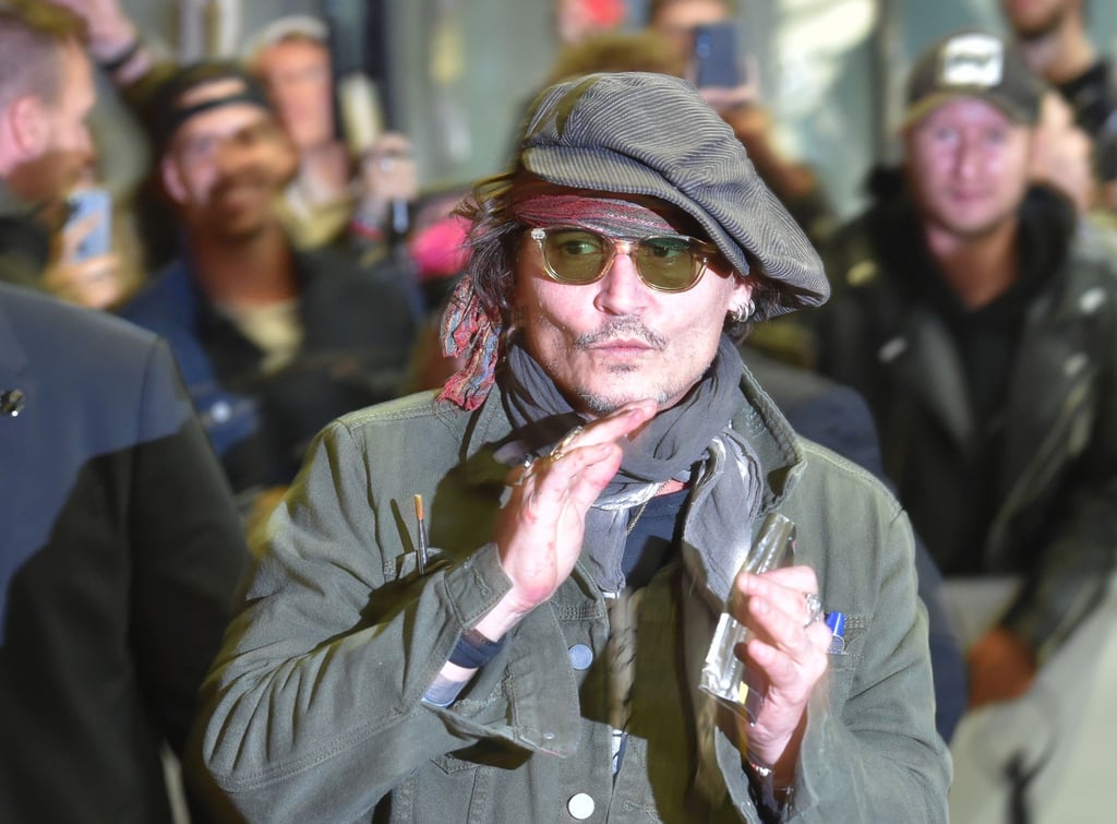 Johnny Depp beim Internationalen Karlsbader Filmfestival.