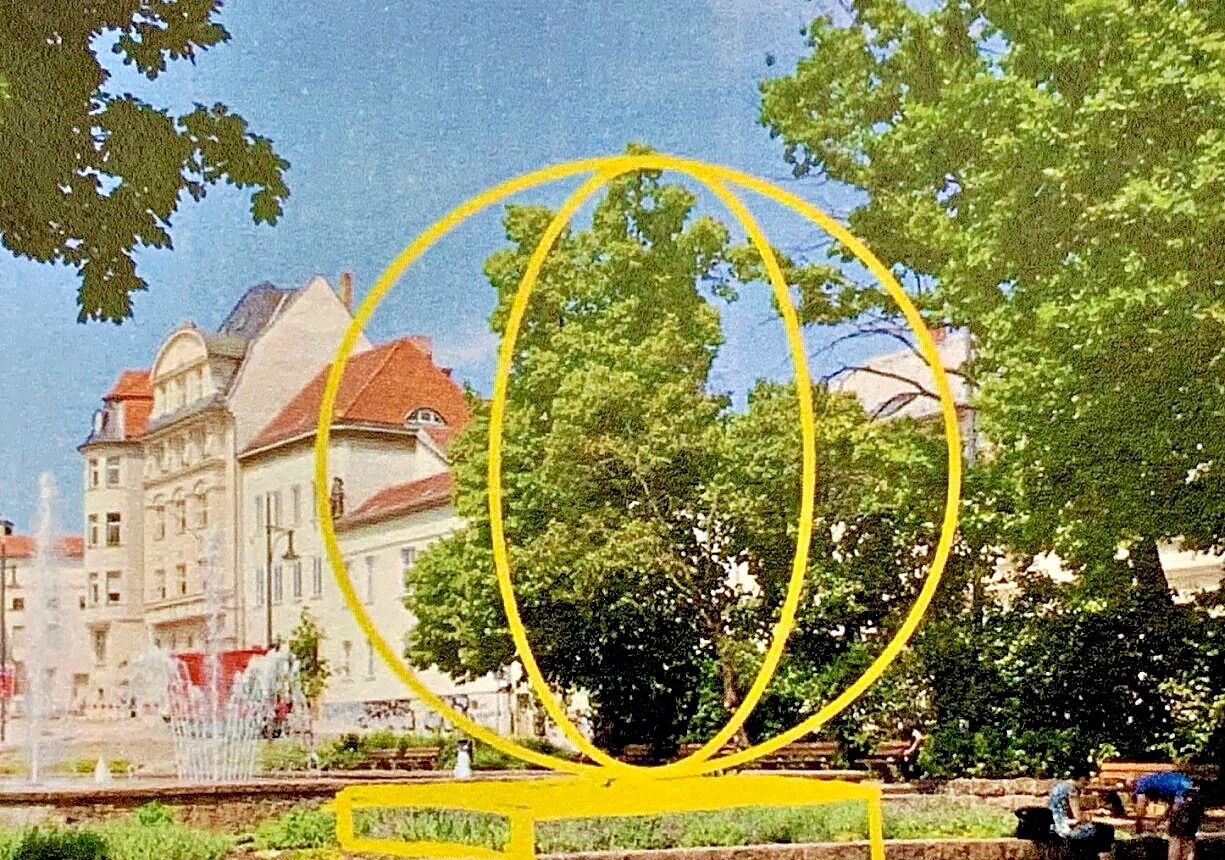 Noch gibt es von den geplanten Kunstinstallationen nur Projektskizzen.