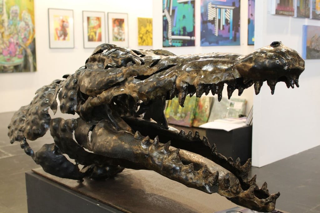 Eine Skulptur der Künstlerin Dana Meyer.